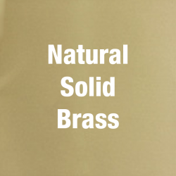 Solid Brass